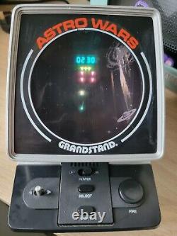 Astro Wars Grandstand Very Rare First Edition RED FONT. Retro Video Arcade Game