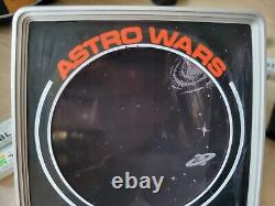 Astro Wars Grandstand Very Rare First Edition RED FONT. Retro Video Arcade Game