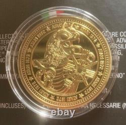 Atari Centipede Limited Edition Gold Coin Very Rare Boxed Only 100 Produced