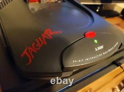 Atari Jaguar French version, no RF port, very rare model + controller + PSU
