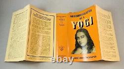 Autobiography Of A Yogi-Paramahansa Yogananda-VERY RARE 7th Edition! -1956-HC/DJ
