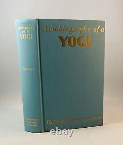 Autobiography Of A Yogi-Paramahansa Yogananda-VERY RARE 7th Edition! -1956-HC/DJ