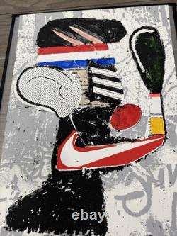 BAST. The Puff. Limited Edition Print Very Rare! Hand Finished Edition of 50