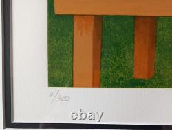 BERYL COOK (1926-2008) Very Rare Limited Edition Silkscreen Print'BRYANT PARK