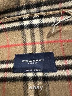 BURBERRY LONDON Duffel Coat Very Rare Edition Size 48R Pristine £650