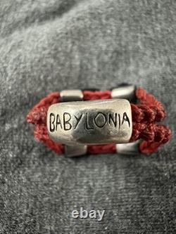 Babylonia 950 Solid Silver Greece Ring Very Rare Limited Edition