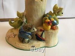 Beautiful Very Rare Pocket Dragons Seaside Castle Limited Edition Boxed Figure