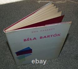 Bela Bartok His Life and Works by Emil Haraszti Very Rare 1938 Limited Edition