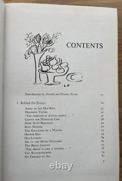 Bemelmans' La Bonne Table First Edition 1964 Hardback Very Rare, VG Condition