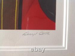 Beryl Cook RUSSIAN TEA ROOM signed limited edition silkscreen print VERY RARE