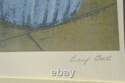 Beryl Cook Signed Limited Edition Silkscreen Print Dustbinmen Very Rare