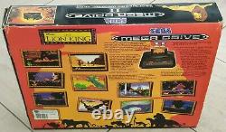 Boxed Sega Mega Drive II 2 Console The Lion King Edition Very Rare