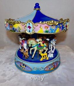 Bradford Exchange Disney Carousel Limited Edition VERY RARE HTF