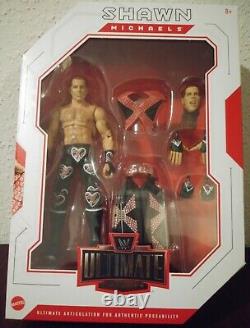 Brand New Wwe Ultimate Edition Hbk Shawn Michaels Figure! Very Rare And Amazing