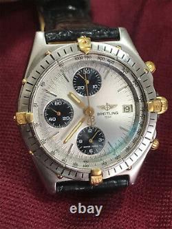 Breitling Chronomat acciaio oro quadrante panda 40mm, Very rare version, entra