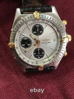 Breitling Chronomat acciaio oro quadrante panda 40mm, Very rare version, entra