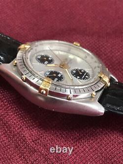 Breitling Chronomat acciaio oro quadrante panda 40mm, Very rare version, entra