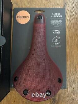 Brooks CAMBIUM C17 ALL WEATHER RED Very Rare Limited Edition