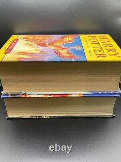 Bundle Harry Potter 6 Books First Edition Very Rare ISBN 0747532745