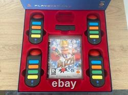 Buzz! Quiz TV Special Edition with Wireless Buzzers and Dongle (PS3) VERY RARE