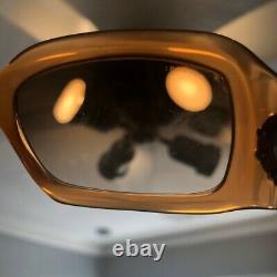 Bvlgari Sunglasses Swarovski Crystal Limited Edition 856-B Light Brown VERY RARE
