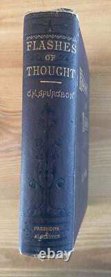 C. H. Spurgeon, Flashes Of Thought, 1st Edition 1875, Very Rare