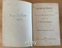C. H. Spurgeon, Flashes Of Thought, 1st Edition 1875, Very Rare