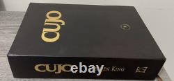 CUJO-Stephen King. Very Rare TRIPLE SIGNED Deluxe numbered edition. PS Publishing