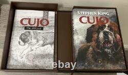 CUJO-Stephen King. Very Rare TRIPLE SIGNED Deluxe numbered edition. PS Publishing