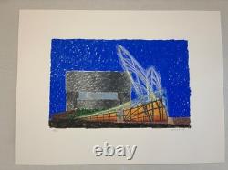 Cesar Pelli Architect National museum Osaka Japan S/N Very Rare edition 100