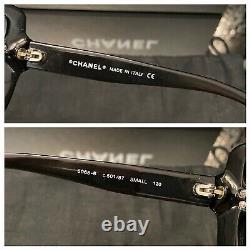 Chanel Sunglasses Limited Edition Swarovski Crystal 5065-B Black VERY RARE