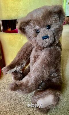 Charlie Bears'Georgie' Limited edition very rare plush bear, with growler, new