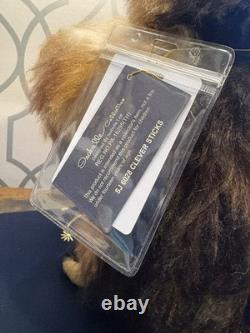 Charlie Bears Owl Clever Sticks Very Rare Mohair Limited Edition with Tags Bag