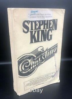 Christine Stephen King Very RARE Uncorrected Proof of First 1st/1st Edition