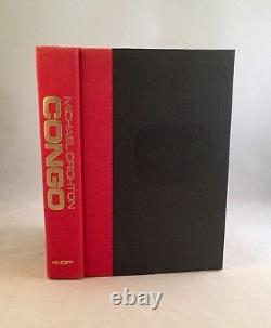 Congo-Michael Crichton-SIGNED! -TRUE First Edition/1st Printing-1980-VERY RARE