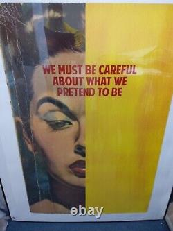 Connor Brothers'we Must Be Careful' Rare Very Large Limited Edition Print