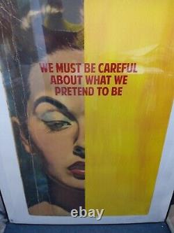 Connor Brothers'we Must Be Careful' Rare Very Large Limited Edition Print