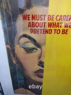 Connor Brothers'we Must Be Careful' Rare Very Large Limited Edition Print