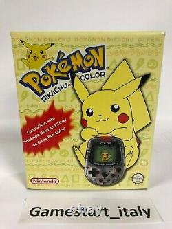 Console Pokemon Pikachu Color Nintendo New Sealed Pal Version Very Rare