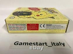 Console Pokemon Pikachu Color Nintendo New Sealed Pal Version Very Rare