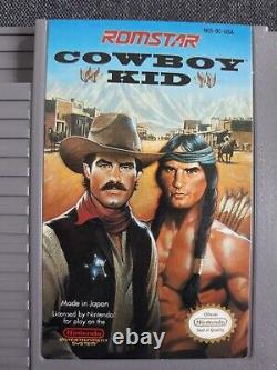 Cowboy Kid (Nintendo NES) NTSC-USA Version Authentic VERY RARE