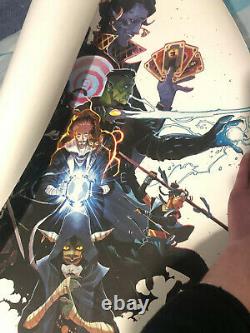 Critical Role Mighty Nine Poster- 50th Episode Edition Poster! Very Rare