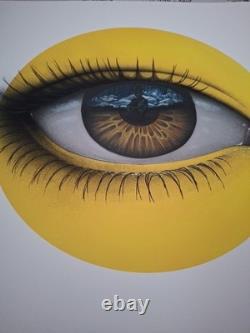 Crylong Yellow Print by My Dog Sighs Nelly Duff. Very Rare Artist Proof Edition