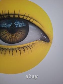 Crylong Yellow Print by My Dog Sighs Nelly Duff. Very Rare Artist Proof Edition