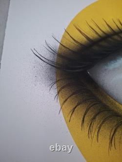 Crylong Yellow Print by My Dog Sighs Nelly Duff. Very Rare Artist Proof Edition