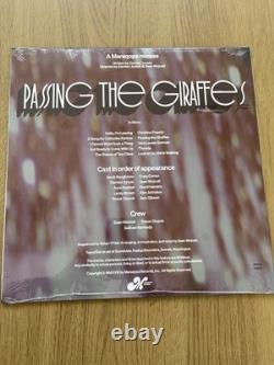 Damien Jurado Passing The Giraffes VERY RARE 1st Edition Vinyl LP USA Import