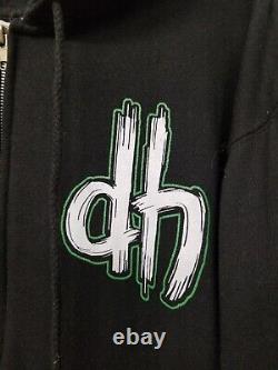 Dead horse zip-up hoodie (VERY RARE/LIMITED EDITION/TOXIC GREEN/Houston thrash)