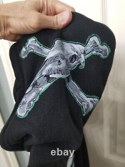 Dead horse zip-up hoodie (VERY RARE/LIMITED EDITION/TOXIC GREEN/Houston thrash)