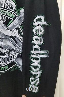 Dead horse zip-up hoodie (VERY RARE/LIMITED EDITION/TOXIC GREEN/Houston thrash)