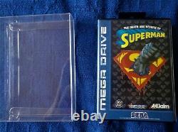 Death And Return Of Superman Sega Mega Drive Pal Version Very Rare